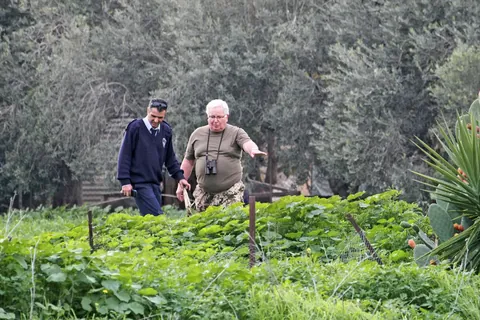 Aktive kontrollieren einen Fangplatz